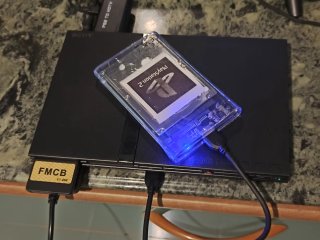 500gb PlayStation 2 Slim più hard disk