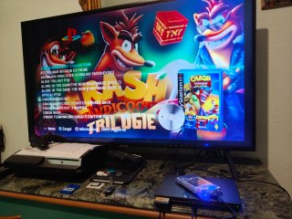500gb PlayStation 2 Slim più hard disk