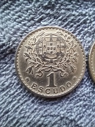 Lote 2 Monedas 1 Escudo Portugal 1958-1959