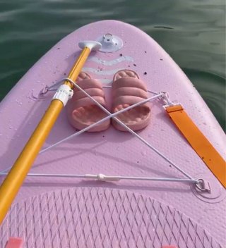 Tabla Paddle Surf Hinchable - Rosa y Negra