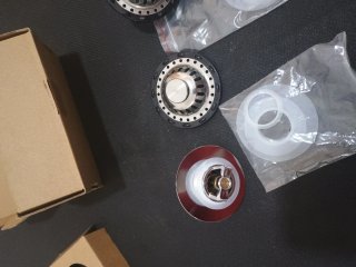Confezione da 4 tappi per lavandino bagno 3 in 1