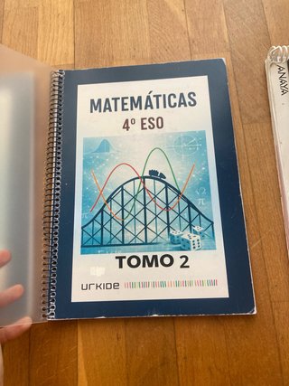 libro matematicas urkide 4eso