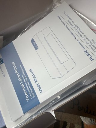 Impresora de etiquetas térmicas PL50E + etiquetas