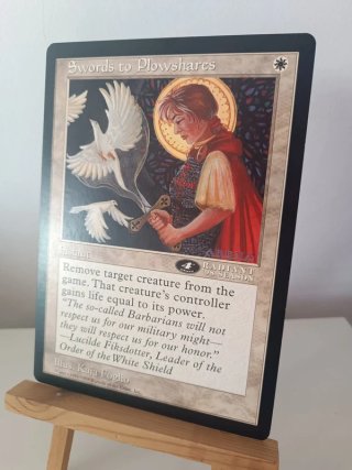 Magic The Gathering Oversized Card - Swords to ...