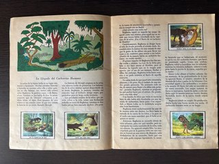 El libro de la selva. Cromos 1970
