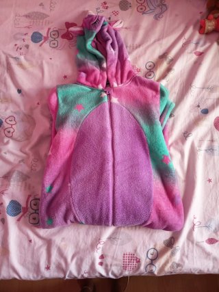 Pijama una pieza talla 120cm
