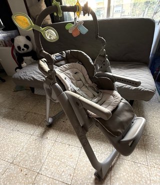 Trona Chicco Polly Magic Relax Gris a partir de 0M