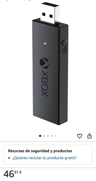 Adaptador usb pc mando Xbox