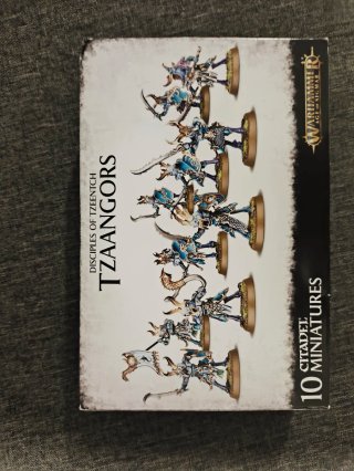 10 Tzaangors SIN MONTAR – Disciples of Tzeentch