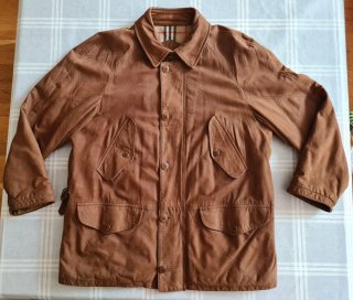 Chaqueta XL de Piel de Ante Auténtica - Burberrys