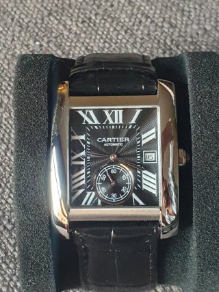 Reloj Automático homenaje Cartier Tank MC