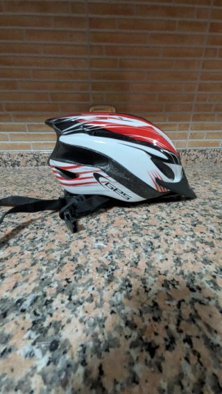 Casco Bicicleta MTB Rojo y Blanco NO HAGO ENVÍOS!!