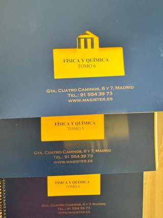 Temario Secundaria Física y Química (Magister)