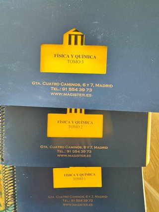 Temario Secundaria Física y Química (Magister)