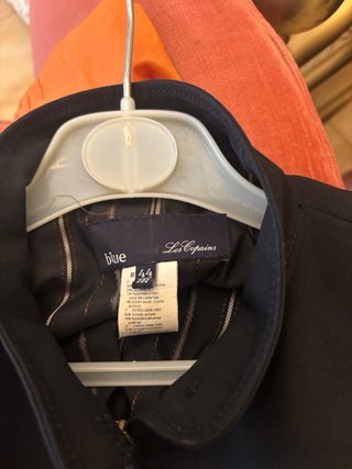 Giacca nera con zip