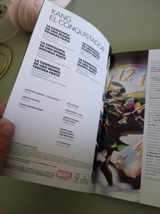100% Marvel coediciones kang el conquistador. o...