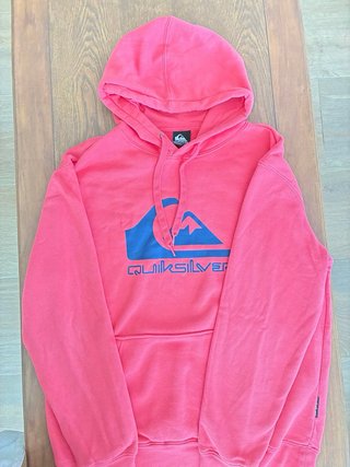Sudadera Quiksilver rosa/roja