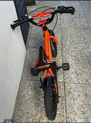 Bicicleta infantil naranja XT14