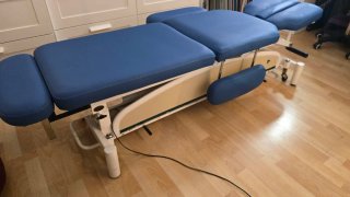 Camilla eléctrica Ecopostural. hidráulica osteopát
