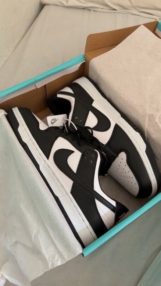 Nike Dunk Low Blanco y Negro