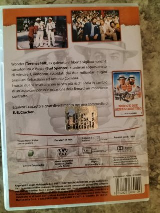 DVD Non c'è due senza quattro - Commedia Azione