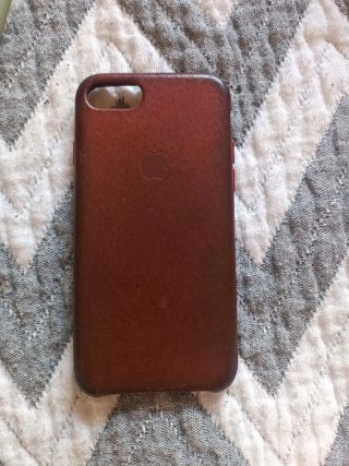 Funda iPhone Apple Cuero Marrón