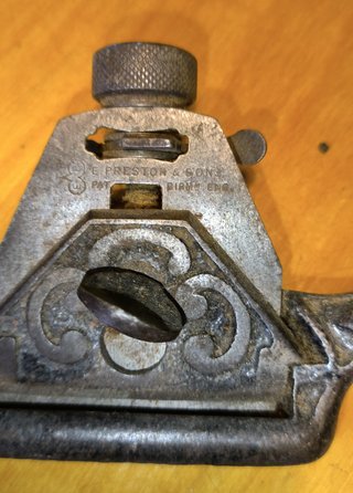 Cepillo de radios E. Preston & Sons No. 1391