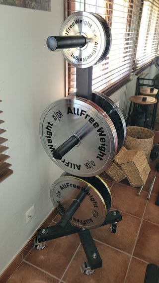 Discos Powerlifting Cromados (25-20-15-10-5 kg)