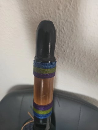 Flauta artesanal pantera