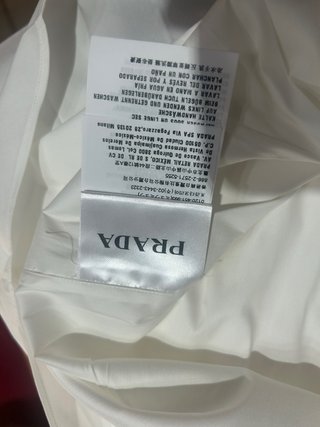 Camicia Prada bianca