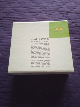 Verdi Domingo: The Tenor Arias Box Set+ Pavarotti