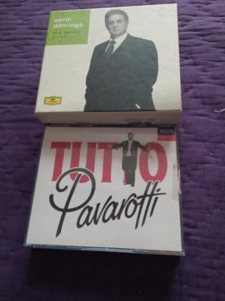 Verdi Domingo: The Tenor Arias Box Set+ Pavarotti