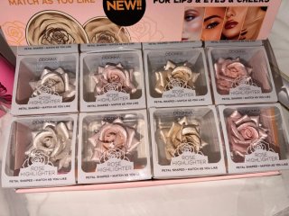 DDONNA Rose Highlighter Set (Oro y Rosa)