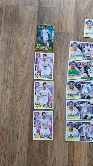 Lote 33 Cromos y Cartas Real Madrid