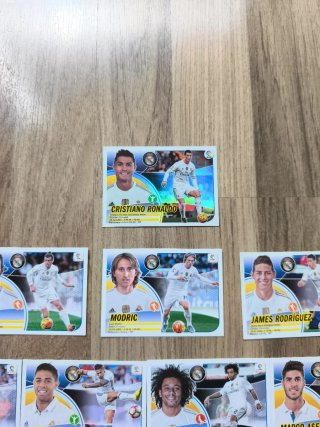 Lote 33 Cromos y Cartas Real Madrid
