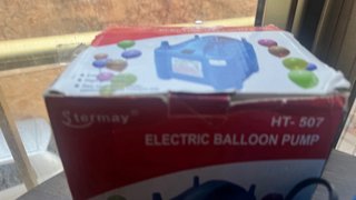Bomba Eléctrica para Globos 680W