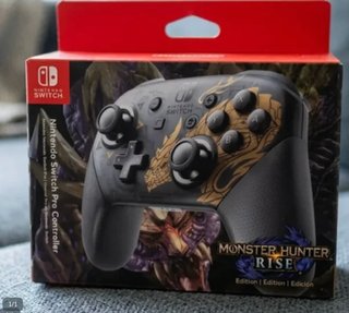 Mando Nintendo Switch Pro Monster Hunter Rise