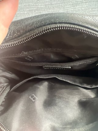 Bolso bandolera Hexagona negro hombre