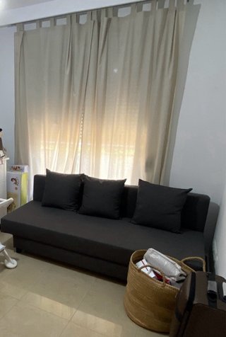 Sofá Cama Ikea Asarum Gris