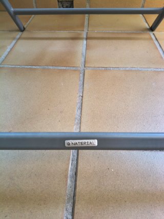 Mesa plegable jardín 69x69