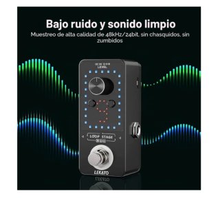 Pedal Looper para Guitarra-LEKATO-LOOP STAGE.