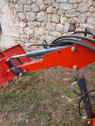 Pala frontal tractor