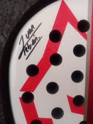 Pala Padel Babolat Viper Juan Lebrón. Firmada