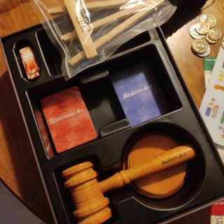 Modern Art, juego de mesa de Reiner Knizia