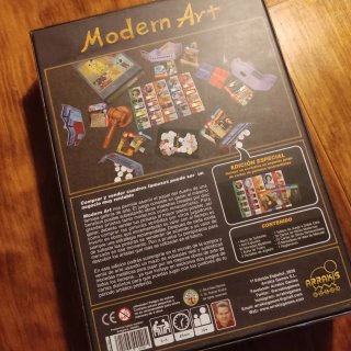 Modern Art, juego de mesa de Reiner Knizia