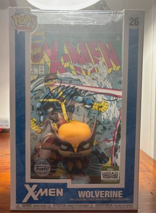 Funko Pop Wolverine Jim Lee Lucca 2023 Firmato