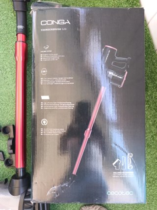 Aspiradora Conga Thunderbrush 520 SIN FILTRO.