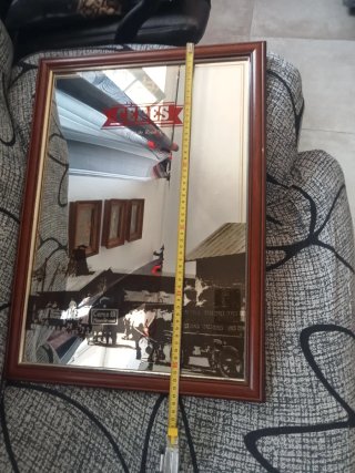 Specchio con cornice in legno Vintage da collezion