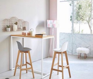 Mesa alta igloo y 2taburetes Ice Maisons du Monde