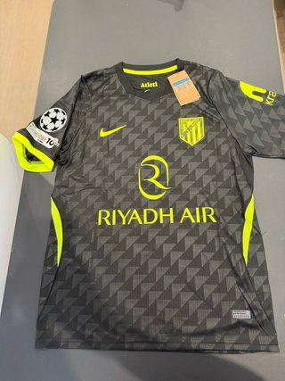 Camiseta Nike Atlético de Madrid Gris/Amarillo
